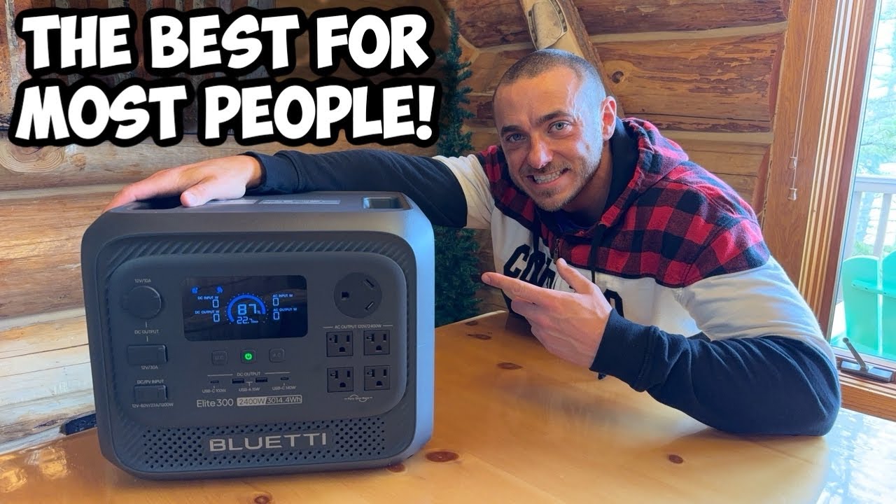 The NEW King of Portable Power! BLUETTI ELITE 300 Portable Power Station Review!
