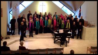 Gladsaxe Folkekor i Island synger Rythm of Life