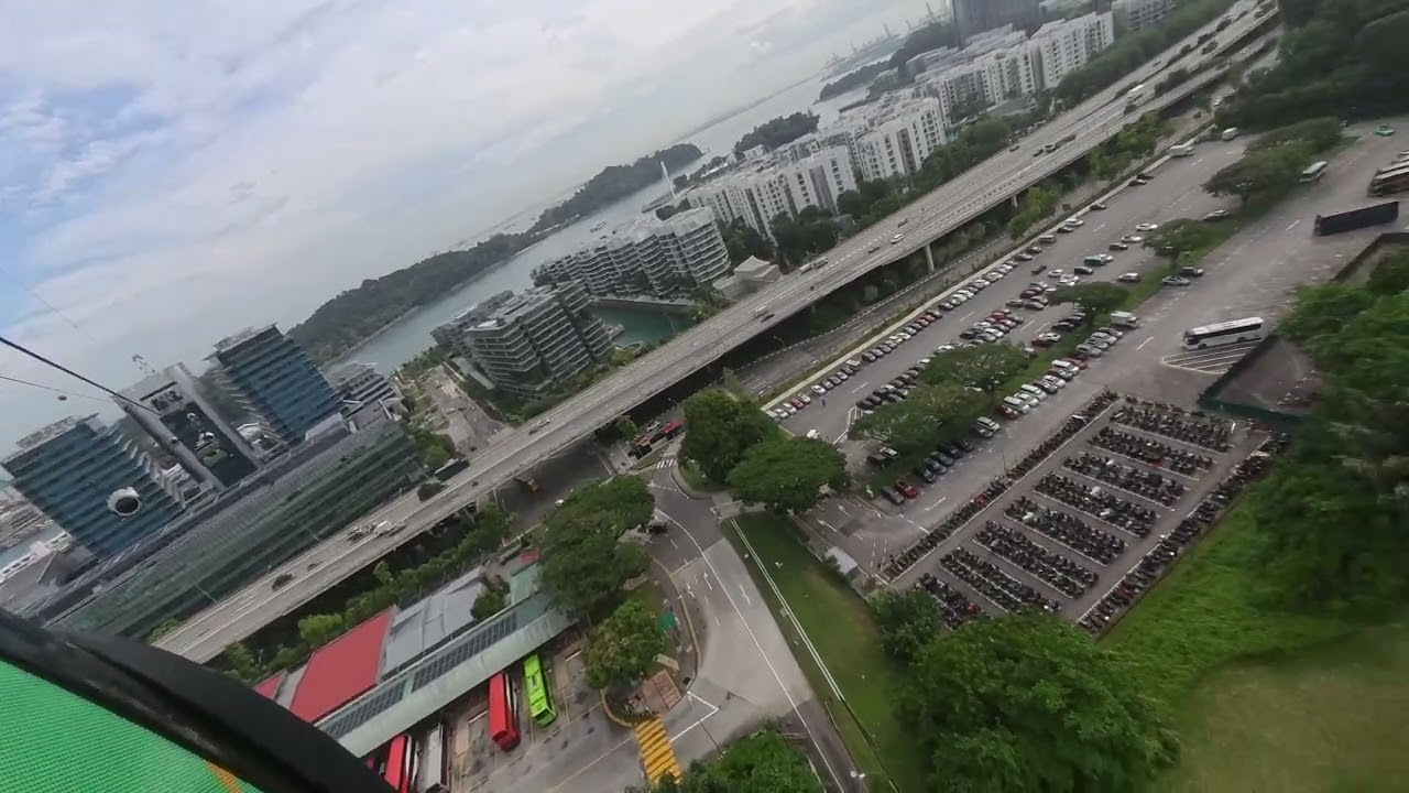 sentosa222  Sentosa Cable Car Mount Faber Line Singapore - A Globe Well Travelled