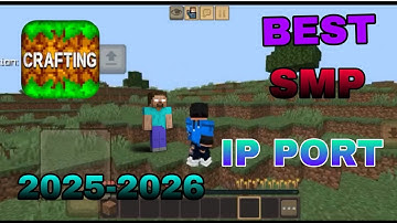 Crafting and building smp ip port || crafting and building server ip port