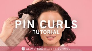 Tutorial Schritt Fur Schitt Zu Deinem Retrolook Pin Curls Glossy Looks Youtube