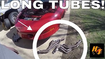 LT1 Longtube header installation