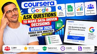 Ask Questions to Make Data-Driven Decisions Review 2026 | Google Data Analytics Course 2