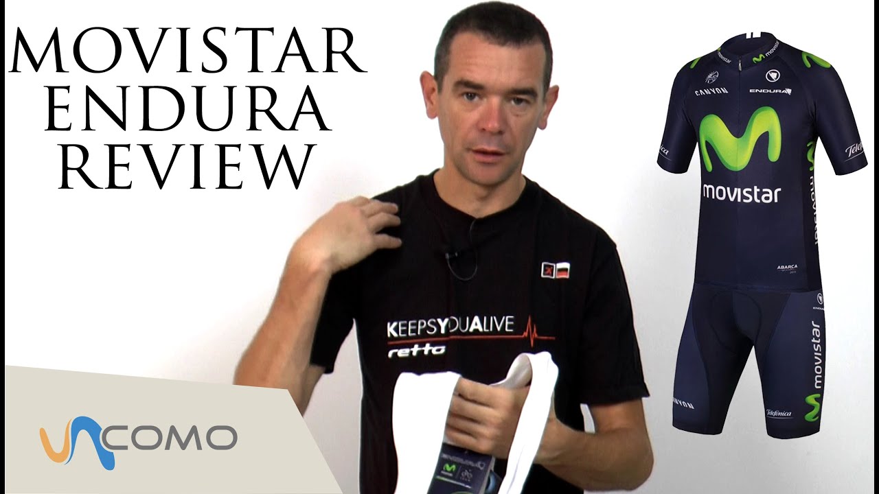 Ropa ciclismo - movistar endura - YouTube