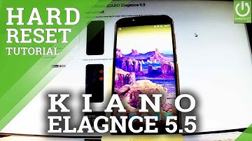 How to Hard Reset KIANO Elegance 5.5 - Restore Settings / Delete Data