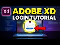 How to login to Adobe XD for UI design - Easy Tutorial
