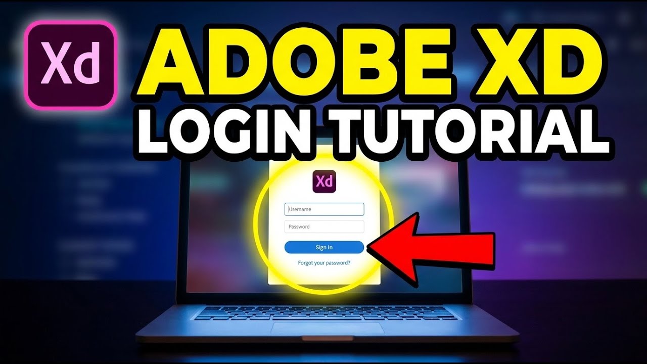 How to login to Adobe XD for UI design - Easy Tutorial - YouTube