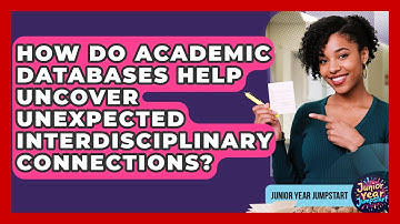 How Do Academic Databases Help Uncover Unexpected Interdisciplinary Connections?