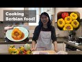 🇰🇷🇷🇸 Serbian food! Punjena Paprika In Korea :) 한국에서 세르비아 음식 만들기