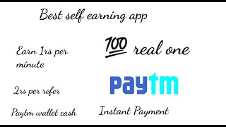 Best Self earning app | 2rs per refer | instant Paytm cash | Dharanesh Prakash screenshot 5