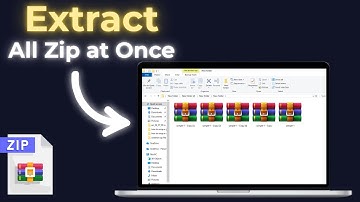 How To Extract All Zip Files At Once