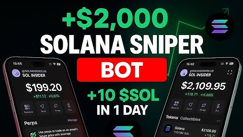 SolSniper Tutorial – Best Solana Meme Coin Sniper Bot Settings