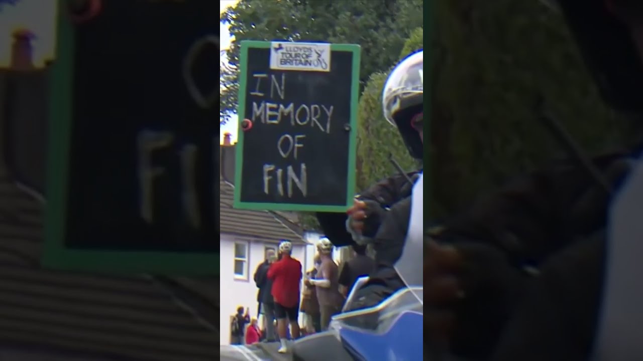 The Tour of Britain begins with tributes to Finlay Tarling ❤️