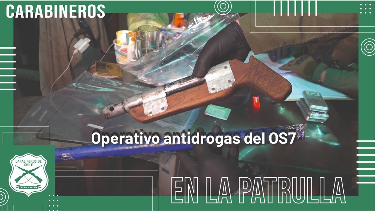 EN LA PATRULLA: Operativo antidrogas del OS7