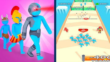 Crowd Evolution! - MAX LEVEL Gameplay All Levels 1-16