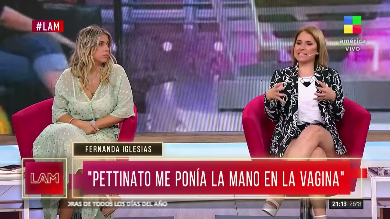 El fuerte testimonio de Fernanda Iglesias sobre Roberto Pettinato: "Me acosaba"