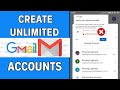 Create Unlimited Gmail Account Without Verification, OTP & Mobile Number (2026)