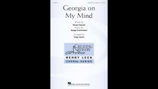 Georgia on My Mind (SSAATTBB Choir) - Arranged by Tripp Carter