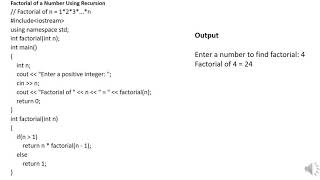 CE306-CPCT-Module 3-Lecture 5-Recursion in C++