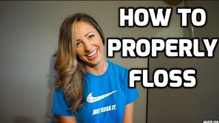 How to Properly Floss Teeth (With EASY Technique)