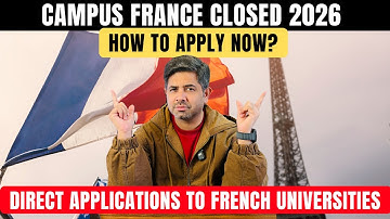 France Study VISA 2026 - Direct Applications to French Universities without IELTS | Study in Europe
