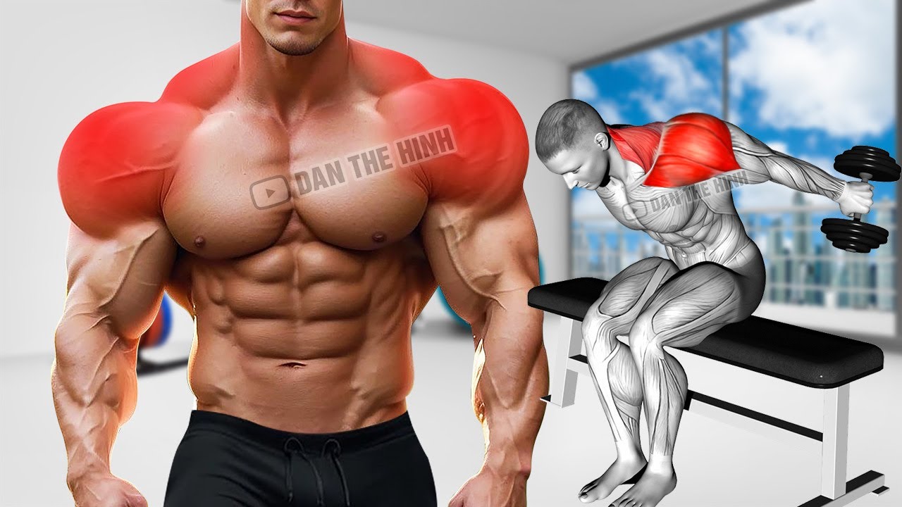 6 Most Effective Exercises to Get Bigger Shoulders Fast - YouTube