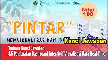 Kunci Jawaban 3.5 Pembuatan Dashboard Interaktif Visualisasi Data Real Time
