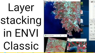 Layer Stacking operation for LANDSAT8 image in ENVI Classic