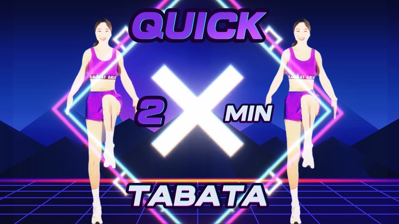 QUICK 2 MINS TABATA WORKOUT TO BURN FAT AND BOOST ENDURANCE