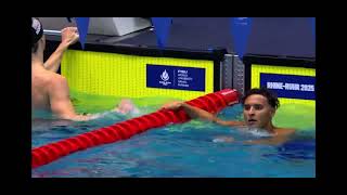 Will Modglin- 100 Backstroke WUGS 2025 Semifinal H1