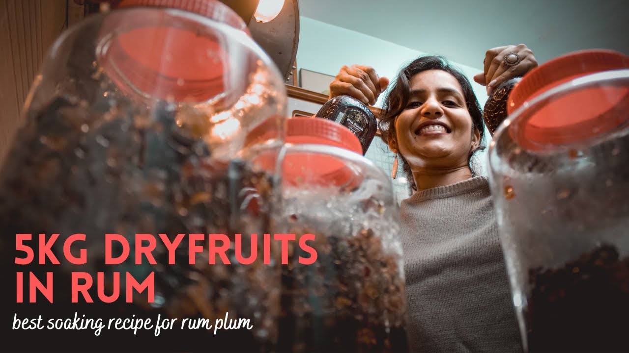 SOAKING 5 KG OF DRY FRUITS IN RUM FOR CHRISTMAS! how to soak to make rum cake/rum plum cake