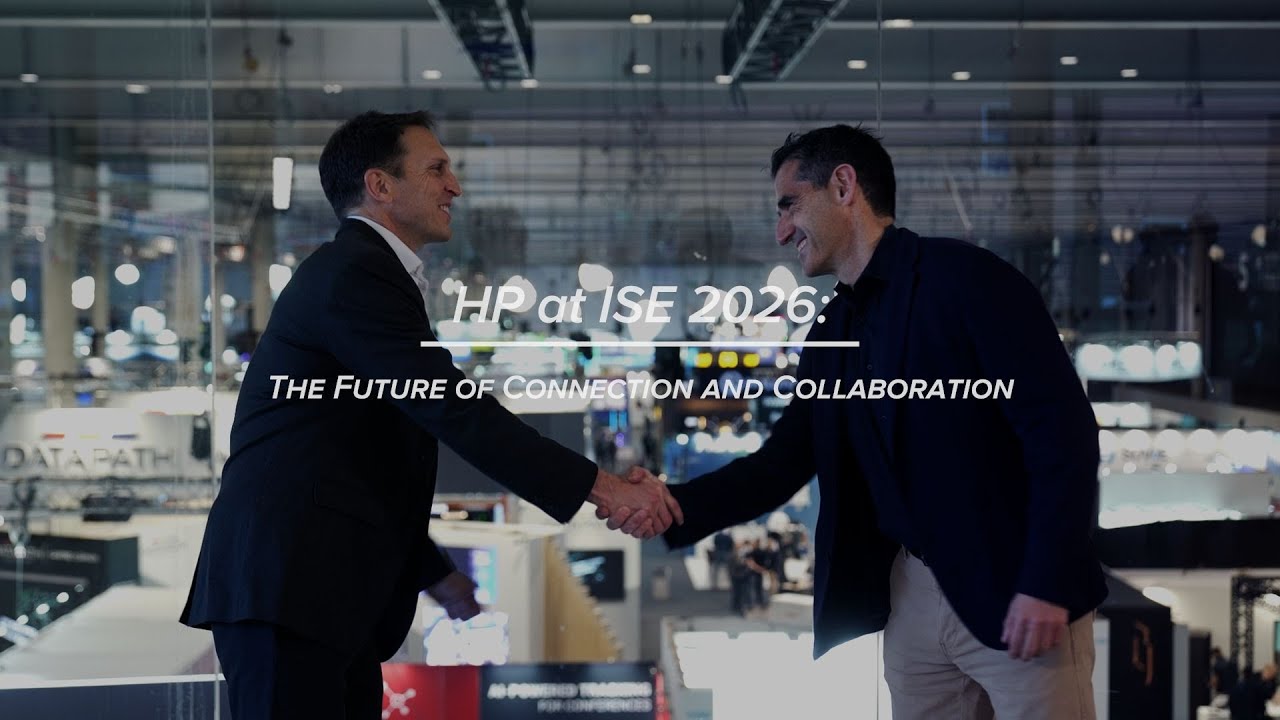 Direct from the Expo at ISE 2026 with HP - YouTube