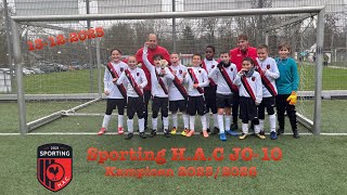 Kampioenswedstrijd Sporting H.a.c Jo-10 Seizoen 20252026 13.12.2025