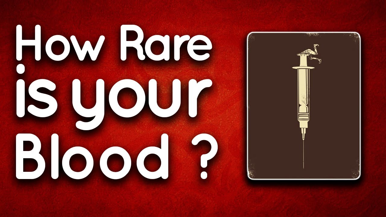 How Rare Is Your Blood ? #Shorts