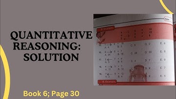 Quantitative Reasoning Solutions for Primary School|Lantern Steps Quantitative Reasoning Book 6