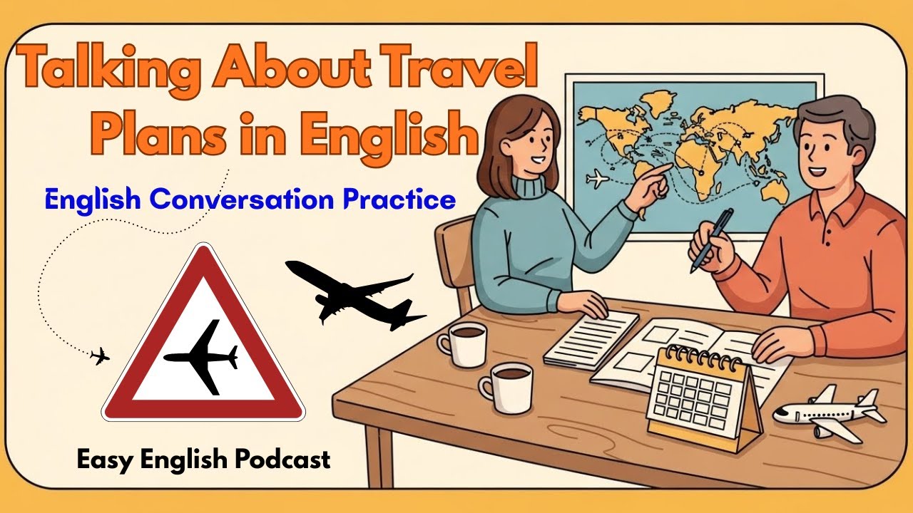 Talking About Travel Plans in English | English Conversation Practice | Easy English Podcast