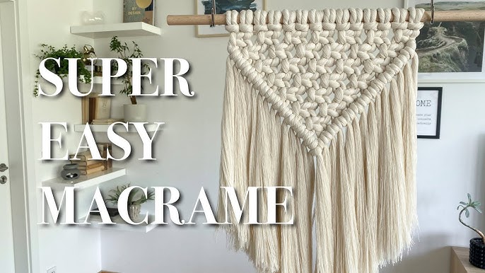 DIY Macrame Wall Hanging Craft Kit – Home Made Luxe