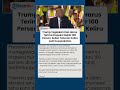 Trump Pastikan Pengawasan Nuklir Iran Berjalan Penuh, Sebut Teheran Salah soal Kesepakatan