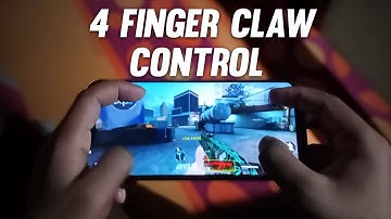 4 Finger Claw Control + Setting Cod Mobile 😱