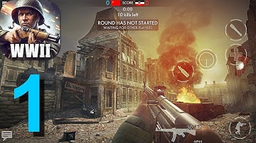 World War Heroes: WW2 Shooter Walkthrough Part 1 / Android iOS Gameplay HD