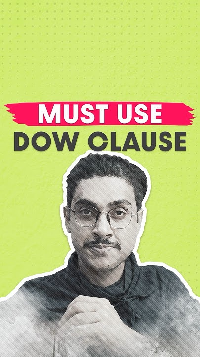SQL EXTRACT function with DOW (Day of the week) Clause. - YouTube
