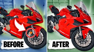 Reflector Removal - 2018-21 Ducati V4 - A MUST DO