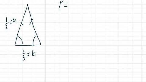 Perimeter of isosceles triangles