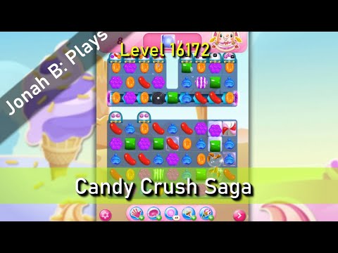 Candy Crush Saga Level 16172 - YouTube