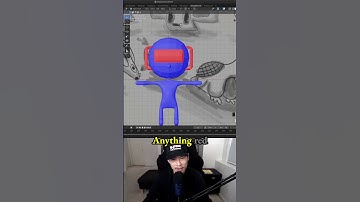Fix face orientation & normals in mesh editing - 3d game character in Blender - 3.6: Goggles the DJ