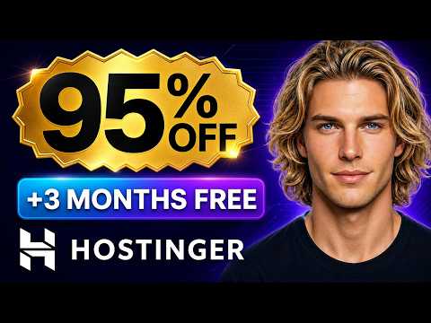 Hostinger Coupon Code 2026 BIGGEST Discount 3 FREE Months