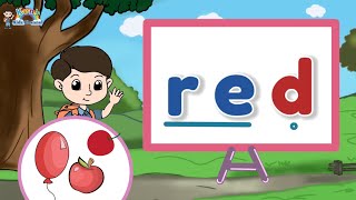 CVC Words e Song | Successive Blending Approach | English Reading Lesson for Kids