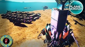A MUCH PRETTIER MOBILE MINING RIG  -  Planet Nomads Gameplay S2 Ep42