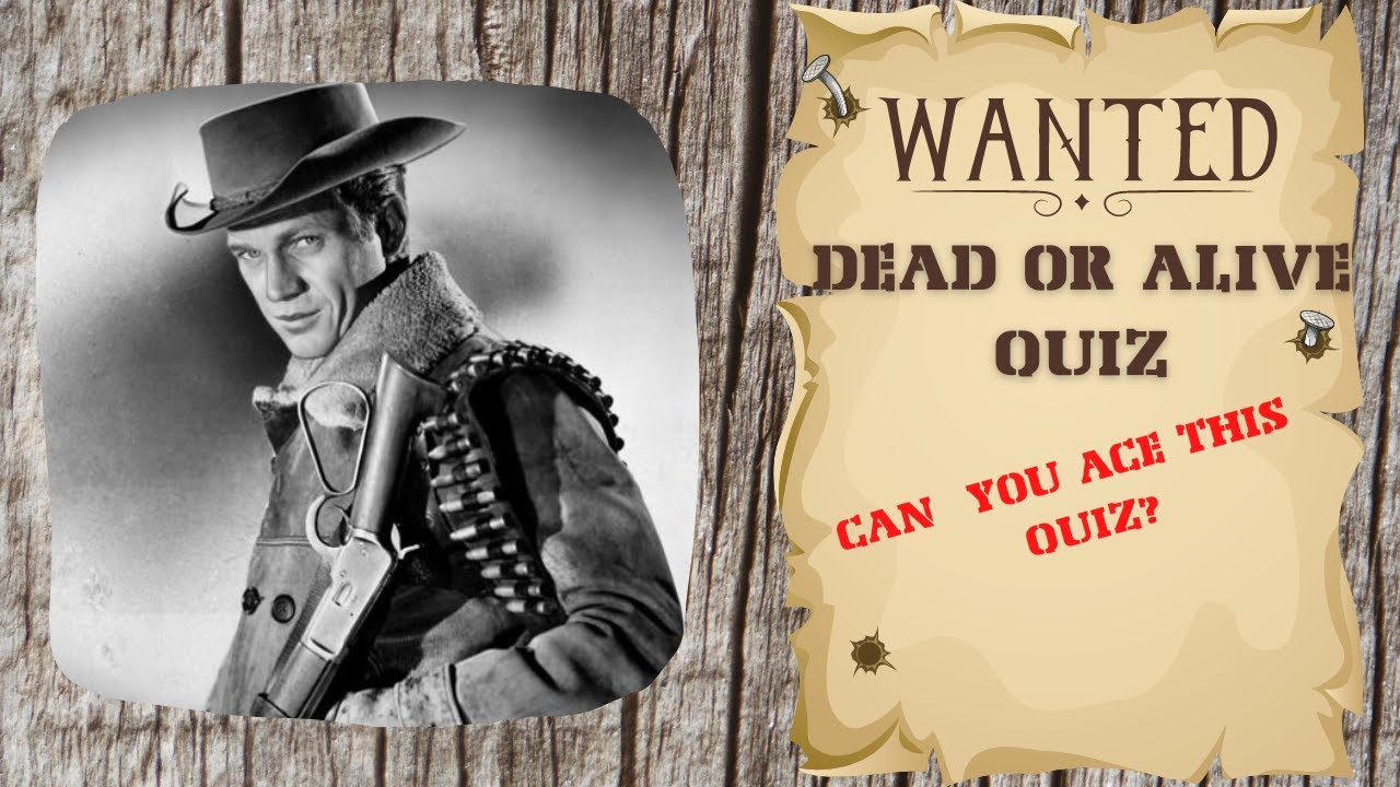 Can You Pass This Dead Or Alive Quiz?