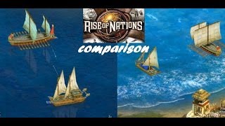 Rise of Nations vs Rise of Nations Extended Edition Graphics Comparison HD